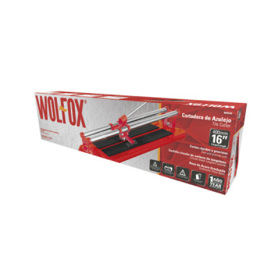 Cortador De Baldosas De 16'' (40 Cm) Wolfox Con Cuchillas (WF0142)