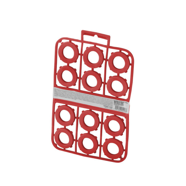 12 Empaques Para Mangueras De Agua Wolfox Fabricas En Hule (WF0307)