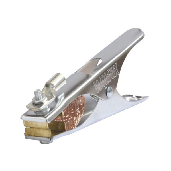 Pinza Para Tierra 500 Amperios Wolfox Acabado Cromado (WF0646)