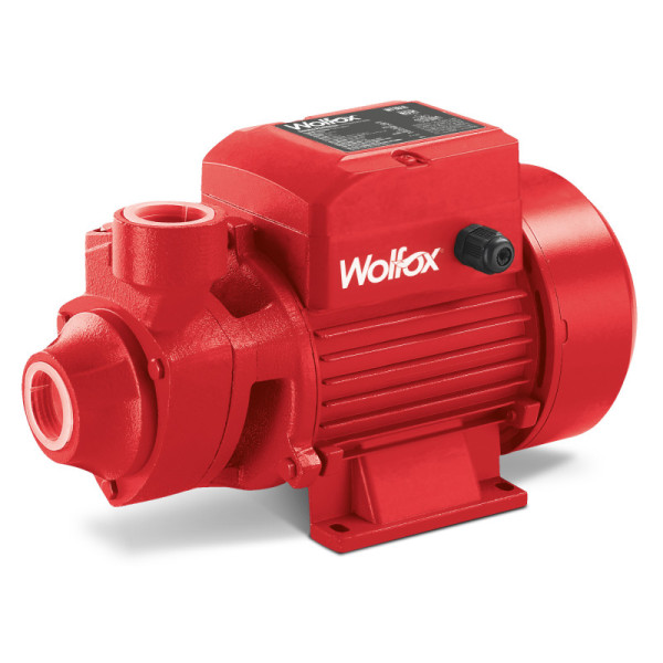 Motobomba Bomba Periférica 1 Hp Wolfox Altura 50 Metros (WF0847)