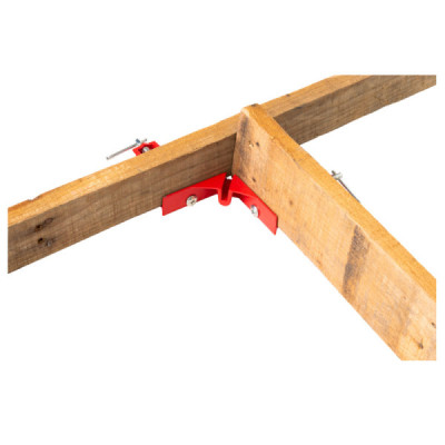 Prensa Esquinera 3'' 45° Y 90° Wolfox En Acero Galvanizado (WF1407)