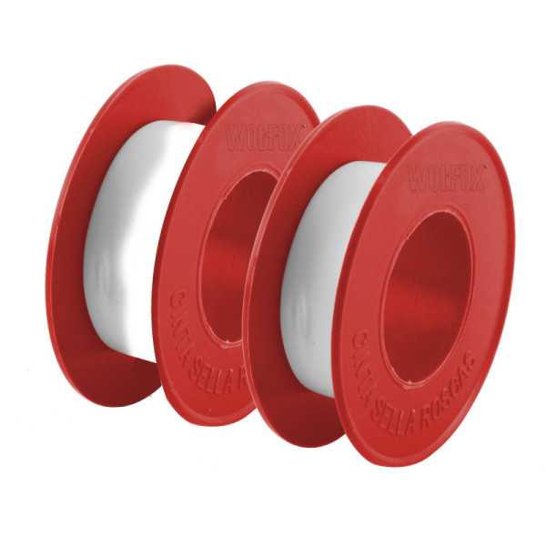 Cinta Teflón Sella Roscas 1/2'' Wolfox De 6 Metros (WF2250)