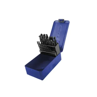 Juego De 29 Brocas Acero Rápido Hss Toolcraft Con Estuche