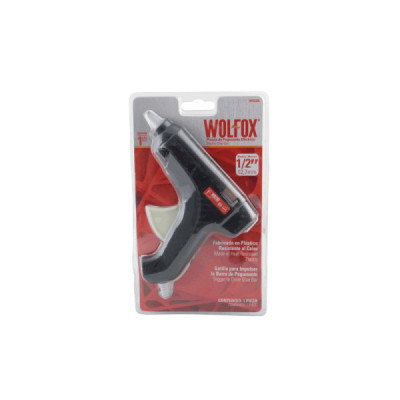 Pistola De Silicona Barra Gruesa Wolfox 2 Barras Incluidas (WF6320)