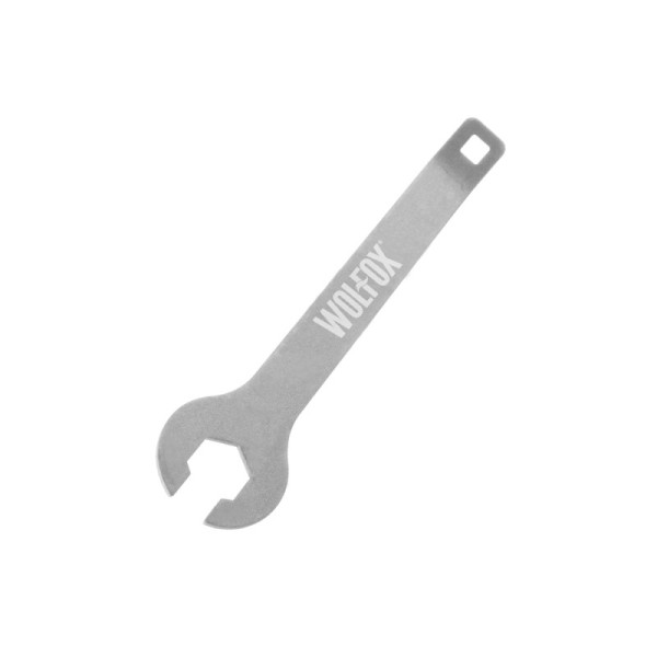 Llave Para Tanque Pipeta De Gas Wolfox De 7/8'' En Acero (WF9661)