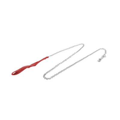 Cadena Para Perro De 120 Cm Rojo Wolfox Con Eslabón 2 Mm (WF9737)
