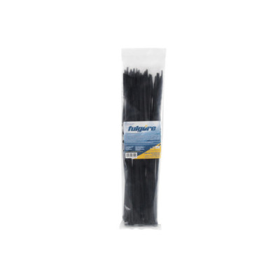 100 Amarres Cinchos Plásticos 10 Cm Fulgore Negros 8 Kg (FU0278) 100 Amarres Cinchos Plásticos 10 Cm Fulgore Negros 8 Kg (FU0278)
