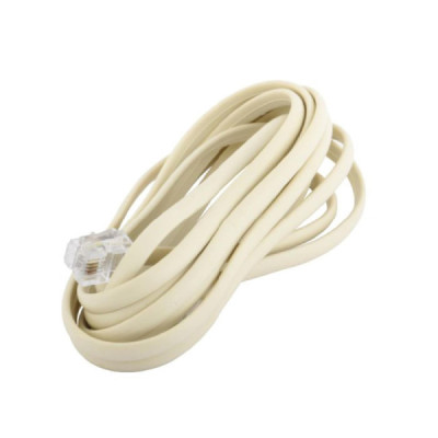 Cable Para Teléfono De 4.5 M Fulgore Resistente Y Flexible (FU0646) Cable Para Teléfono De 4.5 M Fulgore Resistente Y Flexible (FU0646)