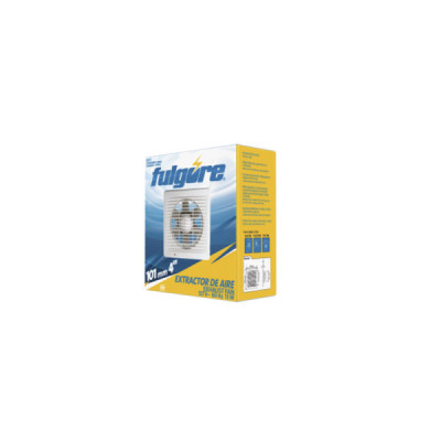 Extractor De Aire 4'' Con Rejilla Fulgore 13 W Uso General (FU0771)