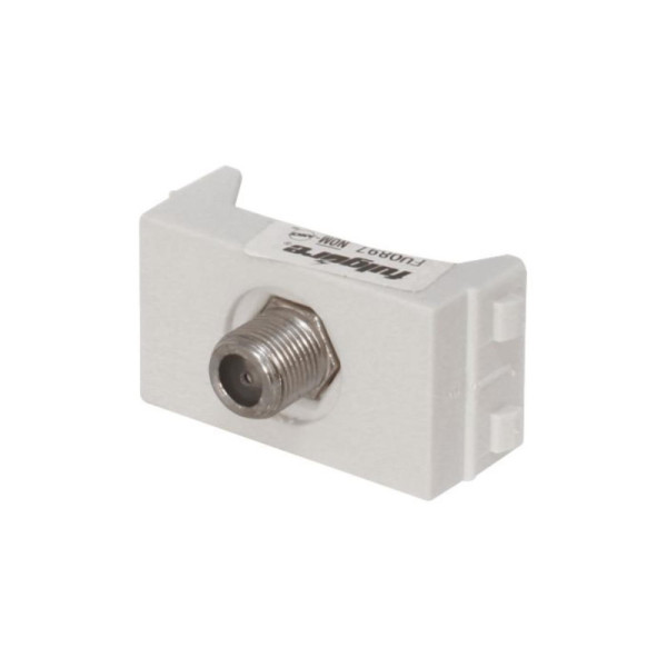 Conector Para Televisión De 70 Ohms Fulgore En Zinc (FU0897)