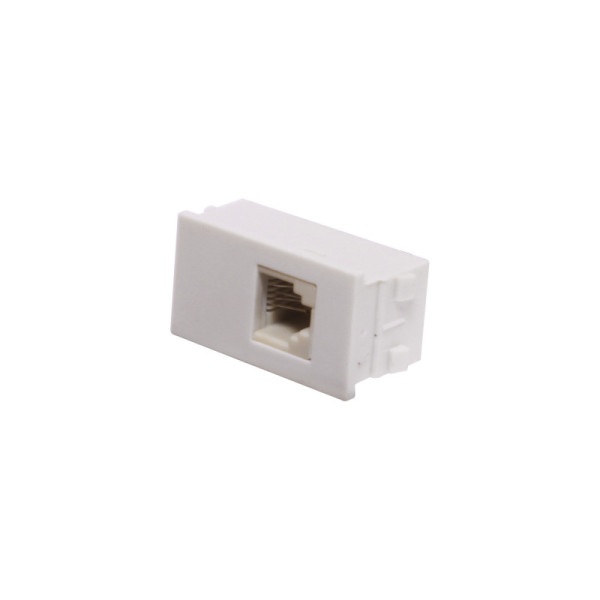 Conector Para Teléfono De 4 Hilos Fulgore En Policarbonato (FU0898)