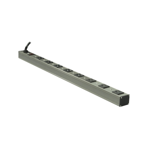 Multitoma Industrial 8 Contactos Fulgore Cuerpo En Aluminio (FU1363)