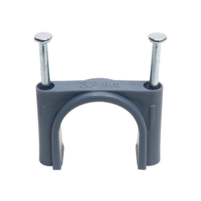 100 Grapas Para Cable 32 Mm Uso Rudo Fulgore Con Doble Clavo (FU1608)