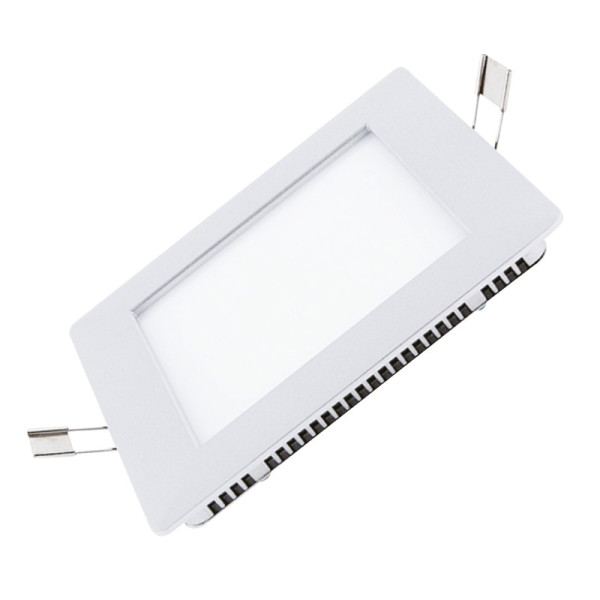 Panel Led Luz Blanca 3 W Fulgore Cuadrado Empotrable (FU1722)