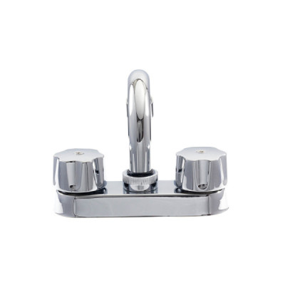 Grifería De Lavamanos Zinc De Punto Yarden Cuello Curvo (YD0004)