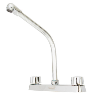 Grifería Para Lavaplatos Llave De Zinc Yarden Cuello Cobra (YD0010)