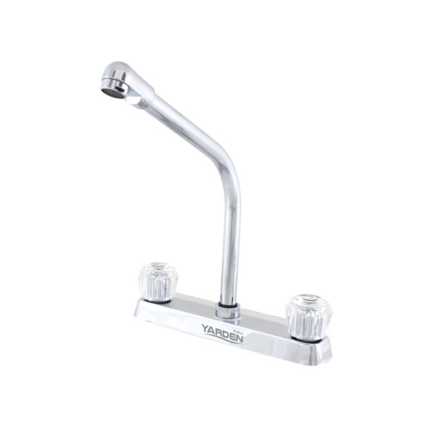 Grifería Para Lavaplatos Llave Acrilica Yarden Cuello Cobra (YD0011)