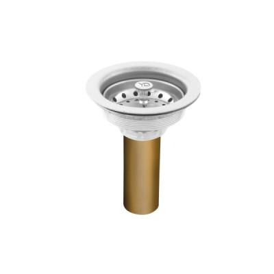 Canastilla De Acero Inoxidable De 1.1/2'' Yarden Desmontable (YD0076)
