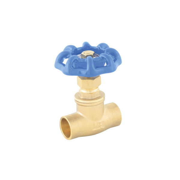 Válvula De Globo Soldable 1/2'' Yarden Cuerpo De Latón (YD0081)