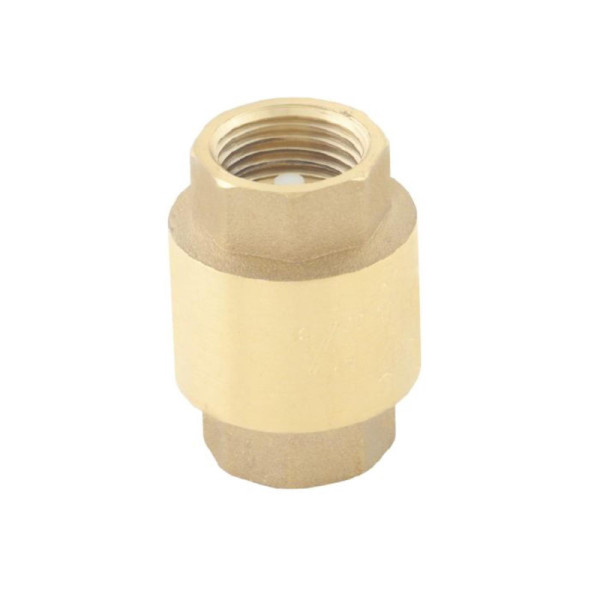 Válvula De Retención De Resorte 3/4'' Yarden Cuerpo De Latón (YD0106)