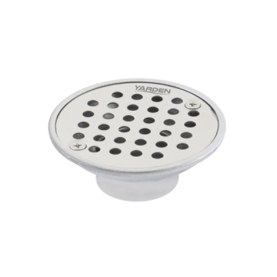Rejilla Redonda Metálica Fija De 3.1/2'' Yarden Para Sifón (YD0128)