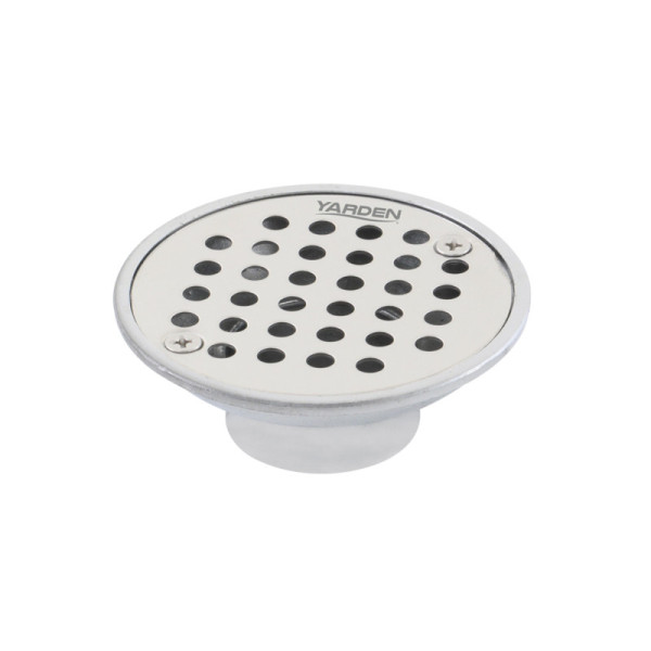 Rejilla Redonda Metálica Fija De 3.1/2'' Yarden Para Sifón (YD0128)
