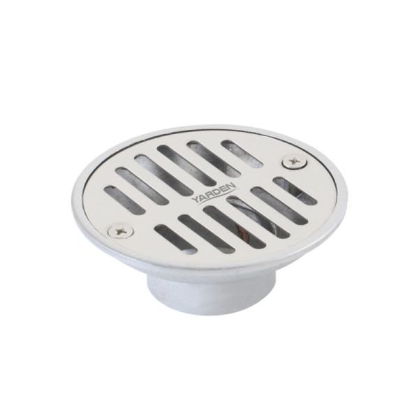 Rejilla Redonda Metálica De 3.1/2'' Yarden Para Sifón (YD0129)