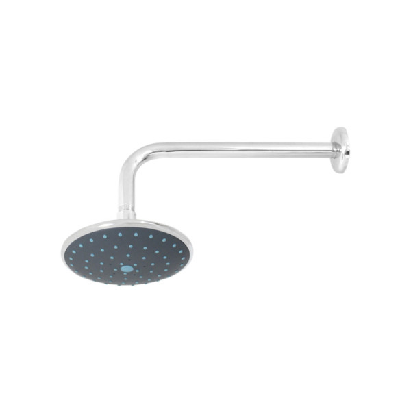 Ducha Regadera De Plato Redondo 9'' Yarden Acabado Cromado (YD0144)