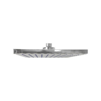 Ducha Regadera De Plato Cuadrado 8'' Yarden Sin Brazo (YD0146)
