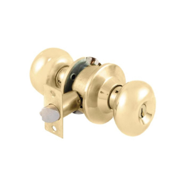 Chapa Para Baño Tipo Ovalado Topforge Latón Brillante (PF0057)