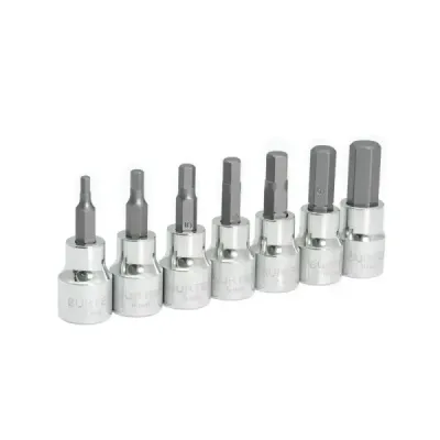 Juego 7 Copas Cortas Torx 3 Mm A 10 Mm Surtek Cuadro 3/8'