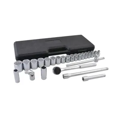 Juego 25 Copas Ratchet Y Extensión 1/2' En Pulgadas Surtek