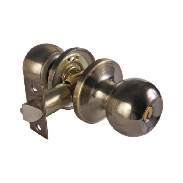 Chapa Para Entrada Tipo Tubular Topforge Latón Antiguo (PF0090)