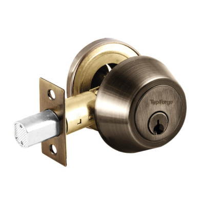 Cerradura Tipo Llave - Llave Topforge En Latón Antiguo (PF0096)