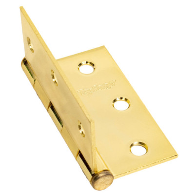 10 Bisagras Cuadradas 2.1/2'' Topforge En Latón Brillante (PF0105)