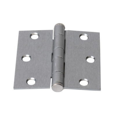 2 Bisagras Cuadradas 3'' X 3'' Topforge En Cromo Mate (PF0119)