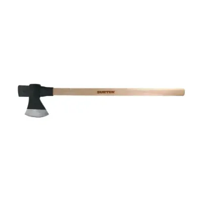 Hacha De Labor Entera 2.1/2 Lb Con Mango Madera 36' Surtek