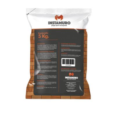 Pegante Industrial Tipo Cemento 5 Kg Instamuro Para Bloque (INSTAMURO)