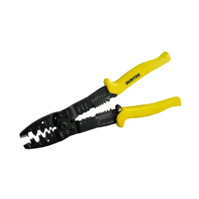 Alicate Pelacable 10' 10 - 22 Awg Surtek Con Corta Tornillo