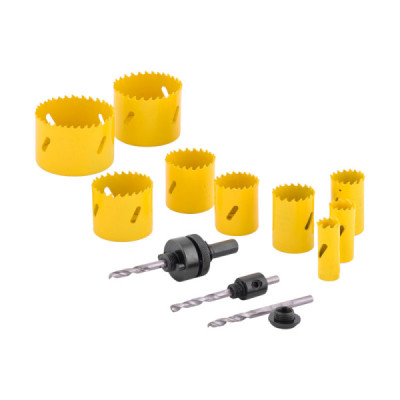 Juego Sierra Copas Bimetálicas 13 Piezas Uyustools Estuche (SEO013)