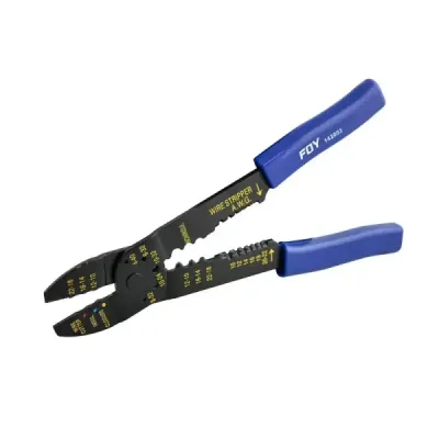 Alicate Pelacable 9' 10 - 22 Awg Foy Con Mordaza De Crimpar