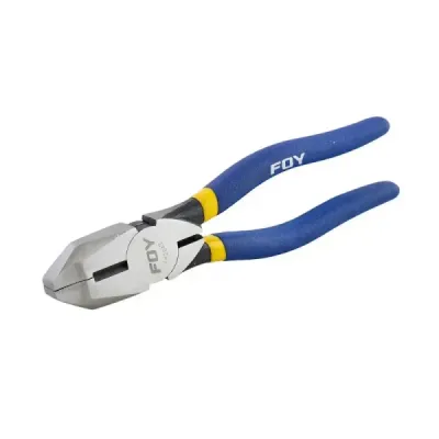 Alicate Profesional 8' Estriado Corta Cable Lateral Foy
