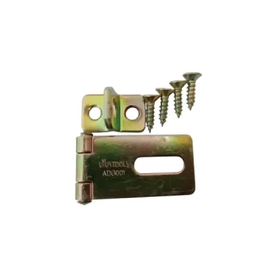 Cerradura Porta Candado 1' Zinc Uyustools Con Tornillos