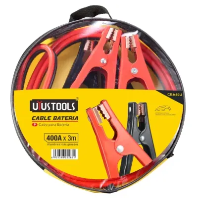 Cable Pasa Corriente Iniciar Batería 3m X 400a Uyustools