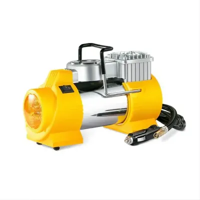 Mini Compresor Aire Carro 150 Psi Uyustools Linterna 5 Leds