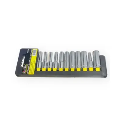 Juego 10 Copas Dados 1/2' Uyustools 10 Mm A 19 Mm Estuche