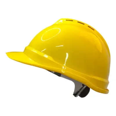 Casco De Seguridad Amarillo Tipo 1 Clase C Uyustools Perilla