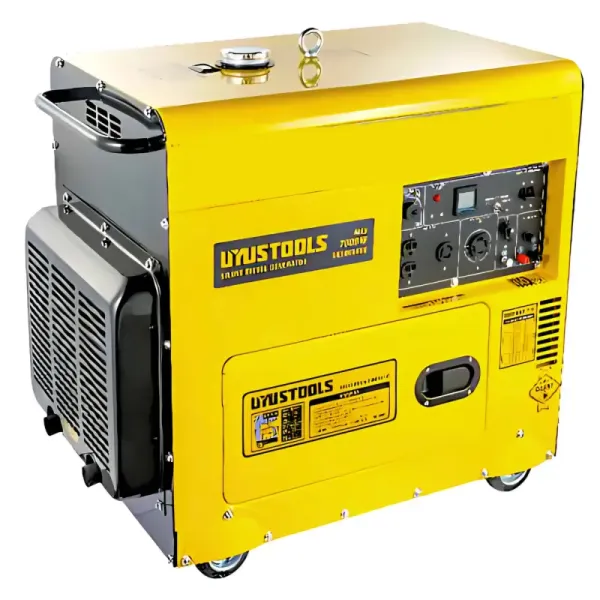 Generador Diésel Planta Eléctrica 7000w 11hp Uyustools 499cc (GES06500E)