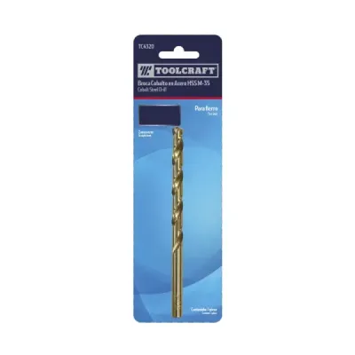 Broca Acero Rápido Hss 3/32' Toolcraft Largo 2.1/4'