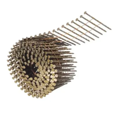 30 Rollos De Clavos 2' Toolcraft Clavadora Neumática